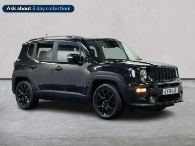 Used Jeep Renegade Night Eagle 120 HP (88 kW) 2022 Black SUV