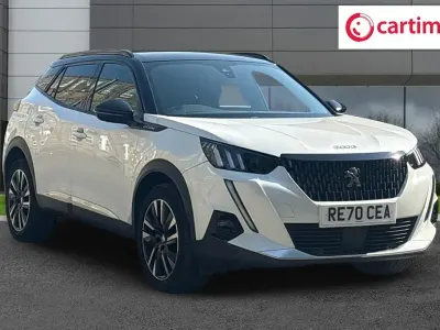 Used Peugeot 2008 GT-line 130 HP (95 kW) 2020 White SUV