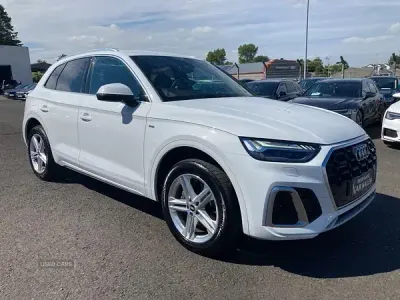 Used Audi Q5 S-Line 204 HP (150 kW) 2021 White SUV