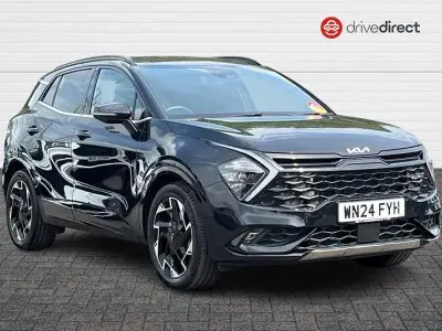 Used Kia Sportage GT-Line 2024 Black SUV