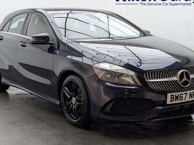 Blue Used 2018 Mercedes A180 AMG line Hatchback | £10,850 (Good price)