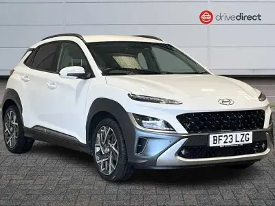 Used Hyundai Kona Premium 2023 White SUV