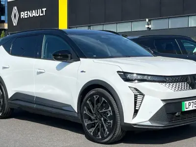 New Renault Scenic E-Tech Techno Esprit Alpine 159 kW (217 HP) 2026 Arctic white  SUV