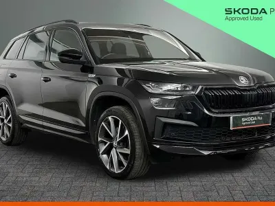 Second-hand Skoda Kodiaq SportLine 196 CP (144 kW) 2022 Negru SUV