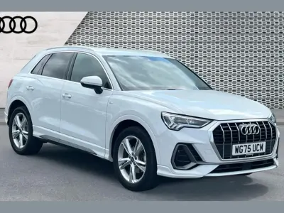 Used Audi Q3 S-Line 150 HP (110 kW) 2025 White SUV