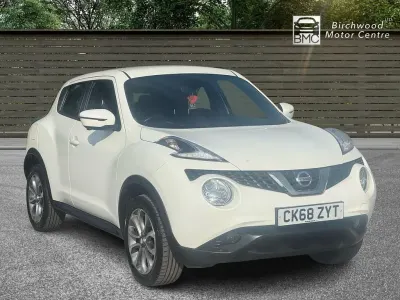 Used Nissan Juke Tekna 117 HP (86 kW) 2018 White SUV