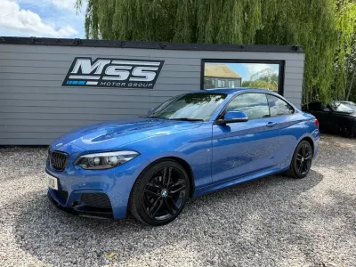 Used BMW 218 M Sport 2018 Blue Coupe