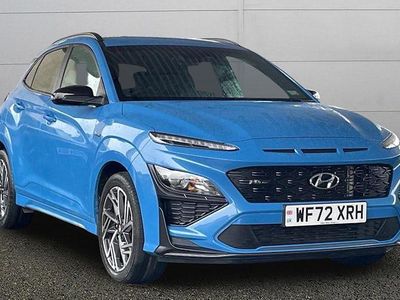 Used Hyundai Kona N Line 120 HP (88 kW) 2022 Blue SUV