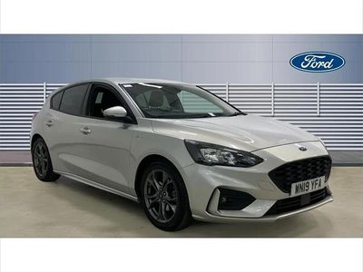 Used Ford Focus ST-Line 123 HP (90 kW) 2019 Silver Hatchback