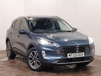 Blue Used 2023 Ford Kuga Titanium SUV | £21,298 (Fair price)