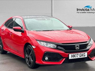 Used Honda Civic EX 129 HP (94 kW) 2017 Red Hatchback