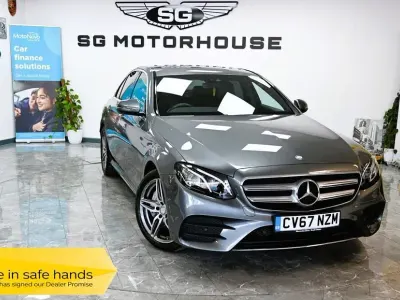 Used Mercedes E350 AMG line 2017 Grey Sedan