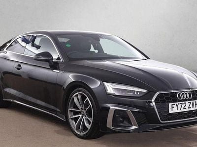Used Audi A5 S-Line 150 HP (110 kW) 2022 Black Coupe