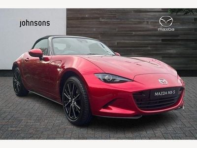 Begagnad Mazda MX5 Exclusive-Line 184 HK (135 kW) 2026 Röd Cab