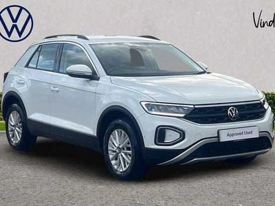 White Used 2022 VW T-Roc Life SUV | £18,944 (Good price)