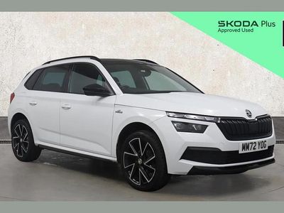 Used Skoda Kamiq Monte Carlo 115 HP (84 kW) 2022 White SUV