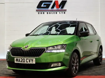 Used Skoda Fabia Colour Edition 95 HP (69 kW) 2020 Green Hatchback