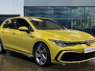 Used VW Golf VIII R-line 150 HP (110 kW) 2023 Lime yellow metallic