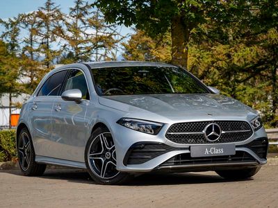 Silver New 2025 Mercedes A200 Executive Hatchback | £32,098 (Expensive)