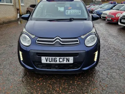 Used Citroën C1 Feel 82 HP (60 kW) 2016 Blue Hatchback