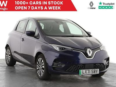 Used Renault Zoe Riviera 100 kW (136 HP) 2021 Blue  Hatchback