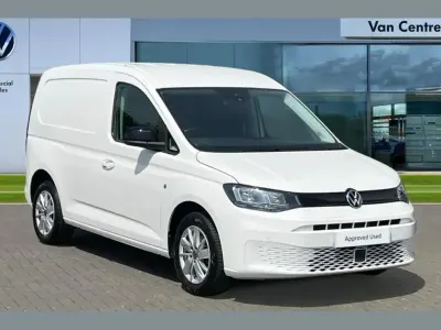 Used VW Caddy Pro 101 HP (74 kW) 2024 White MPV