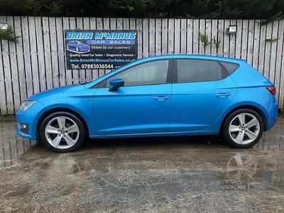 Used Seat Leon FR 150 HP (110 kW) 2015 Blue Hatchback