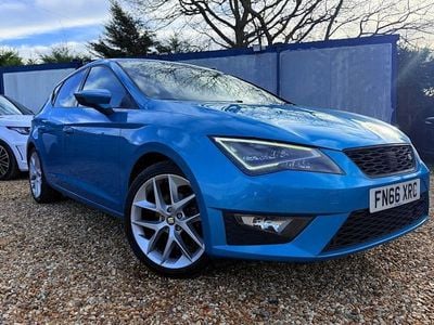 Used Seat Leon FR 150 HP (110 kW) 2016 Blue Hatchback