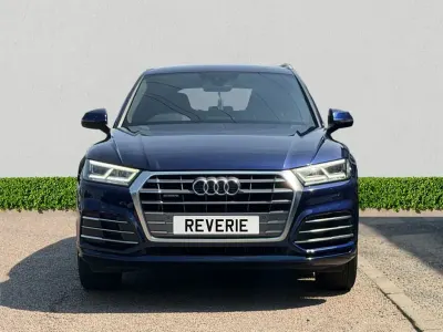 Used Audi Q5 S-Line 190 HP (139 kW) 2019 Blue SUV