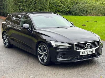 Black Used 2019 Volvo V60 R-Design Estate | £19,990 (A bit pricey)