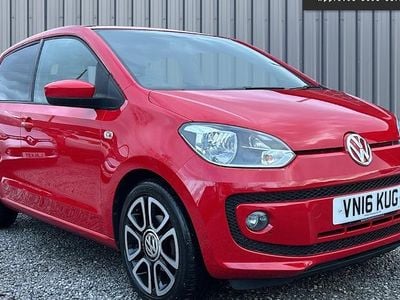 Used VW up! high up! 75 HP (55 kW) 2016 Red Hatchback