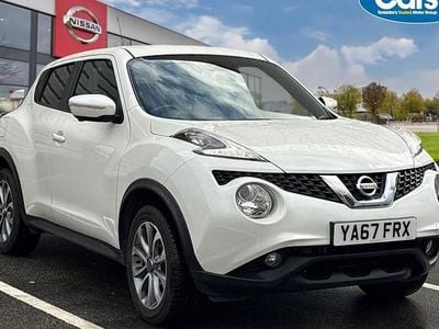 White Used 2017 Nissan Juke Tekna SUV | £7,795 (Fair price)