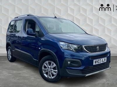 Used Peugeot Rifter Allure 131 HP (96 kW) 2020 Blue MPV