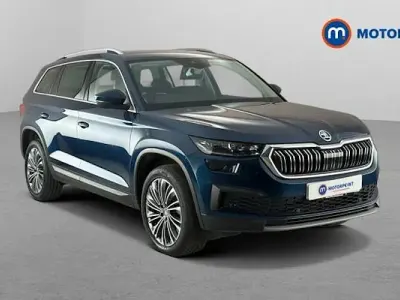 Used Skoda Kodiaq SE L Executive 150 HP (110 kW) 2023 Blue SUV