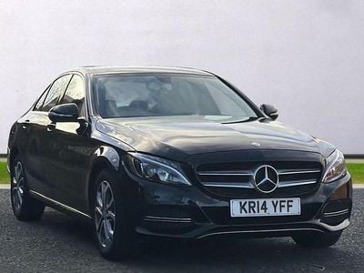 Black Used 2014 Mercedes C200 Sedan | £9,495 (A bit pricey)