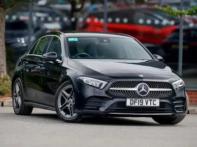 Used Mercedes A180 Executive 116 HP (85 kW) 2019 Black Hatchback