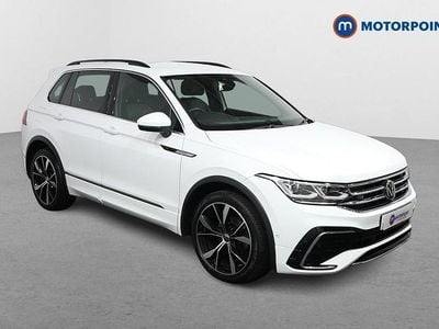 White Used 2022 VW Tiguan R-line SUV | £24,299 (Fair price)