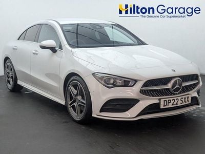 White Used 2022 Mercedes CLA180 AMG line Sedan | £20,050 (Good price)