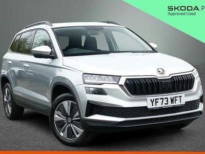 Used Skoda Karoq SE Drive 150 HP (110 kW) 2023 Silver SUV