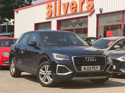 Used Audi Q2 Sport 110 HP (80 kW) 2021 Blue SUV