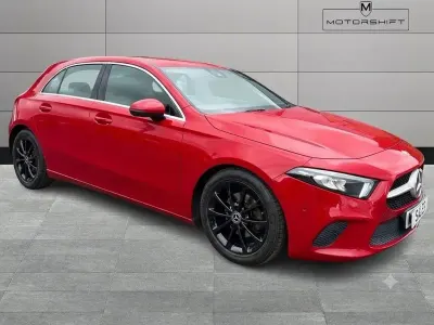 Used Mercedes A180 Executive 136 HP (100 kW) 2019 Red Hatchback