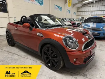 Used Mini Cooper S Cabriolet 2015 Orange Cabriolet