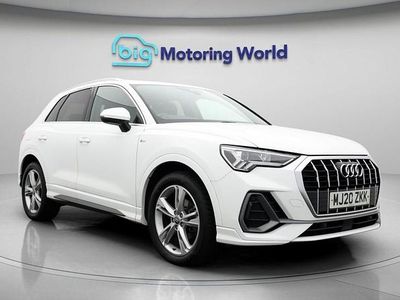 White Used 2020 Audi Q3 S-Line SUV | £18,500 (Fair price)