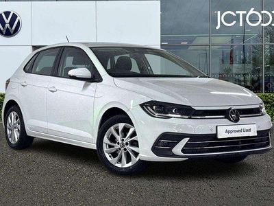 White Used 2021 VW Polo Style Hatchback | £15,522 (Fair price)