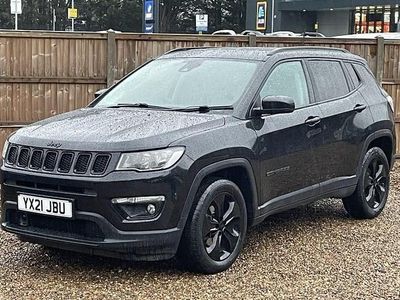 Black Used 2021 Jeep Compass Night Eagle SUV | £12,600 (Fair price)