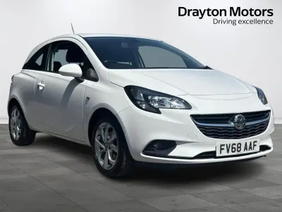 Used Vauxhall Corsa 75 HP (55 kW) 2018 White Hatchback