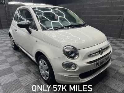 Used Fiat 500 Pop 69 HP (50 kW) 2016 White Hatchback