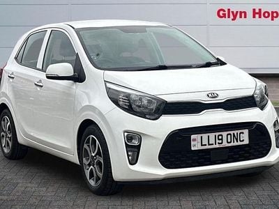 Used Kia Picanto 84 HP (61 kW) 2019 White Hatchback