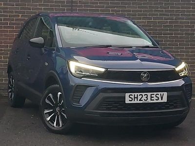 Blue Used 2023 Vauxhall Crossland Design Edition SUV | £11,998 (Fair price)