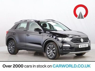 Black Used 2019 VW T-Roc SE SUV | £15,700 (Fair price)